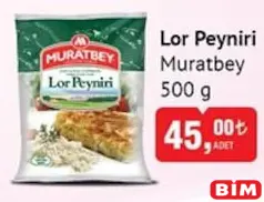 MURATBEY LOR PEYNİRİ 500 G MURATBEY LOR PEYNİRİ 500 G
